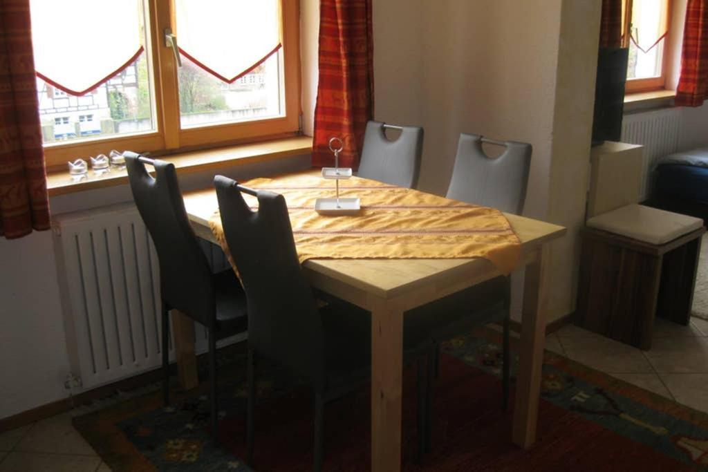 Urlaub Mit Blick Auf Schiltachs Fachwerkhaeuser Exterior photo
